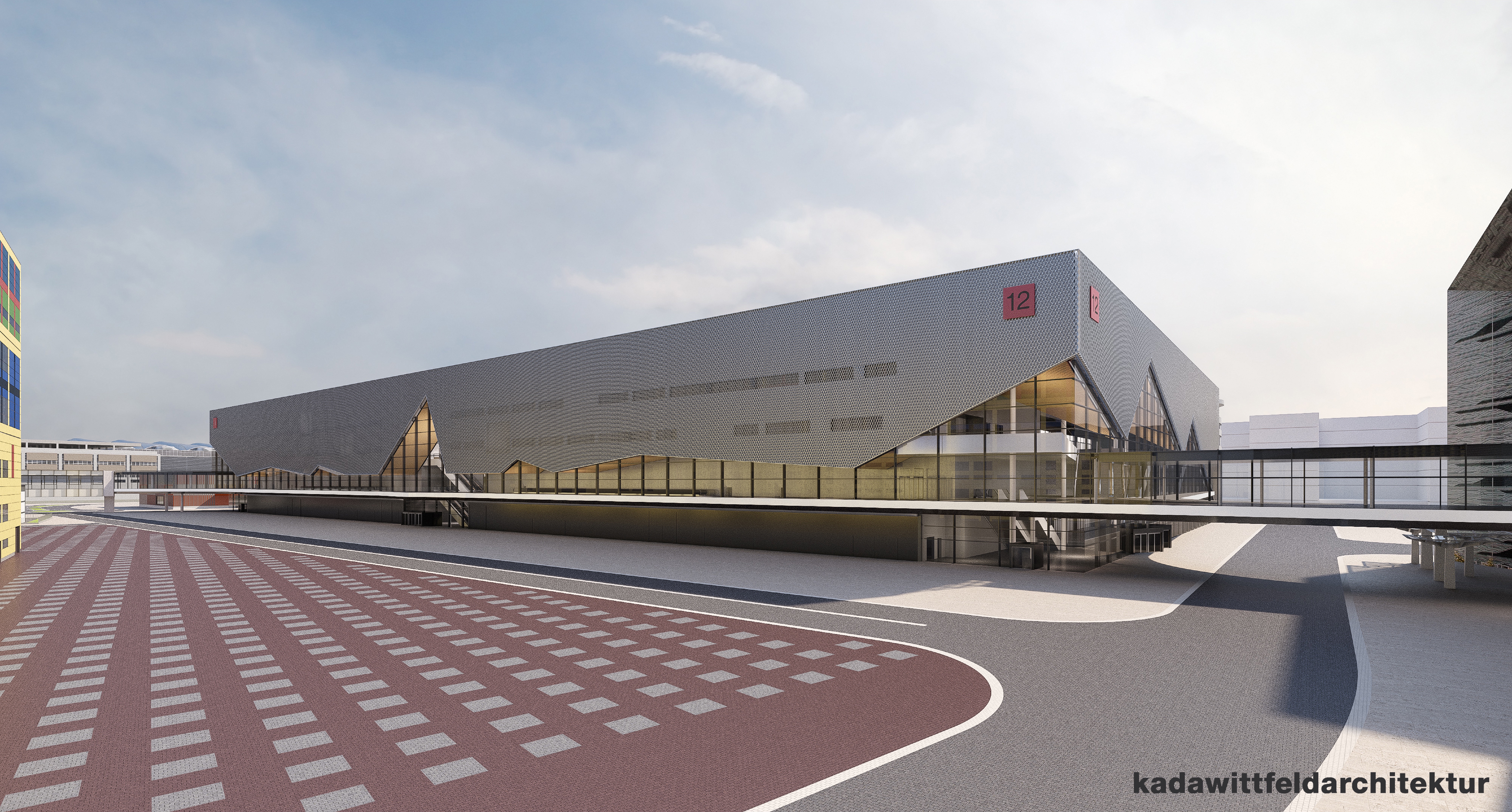 The new Exhibition Hall 12 will be used for IFFA 2019 for the first time (Source: Messe Frankfurt)