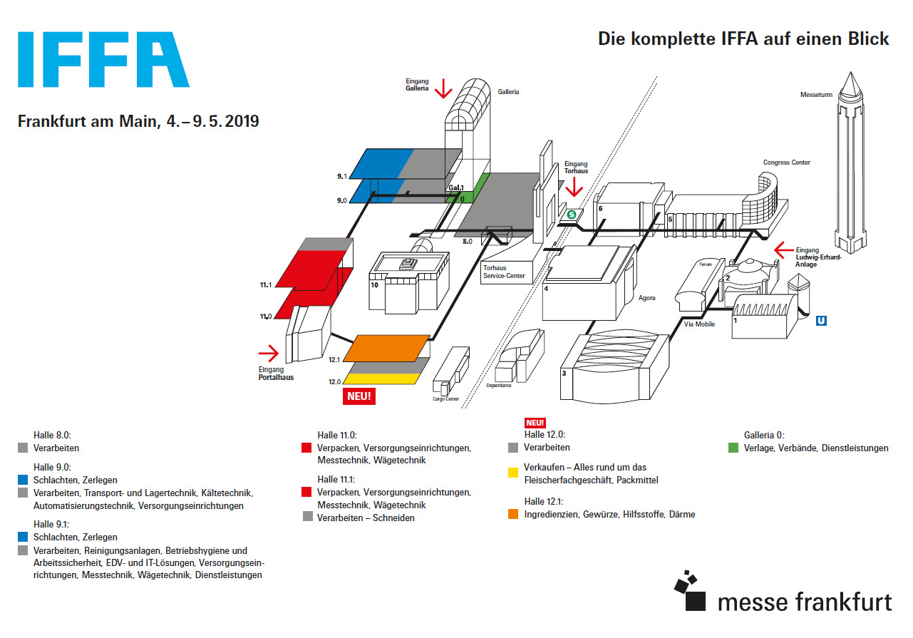 IFFA Geländebelegung 2019