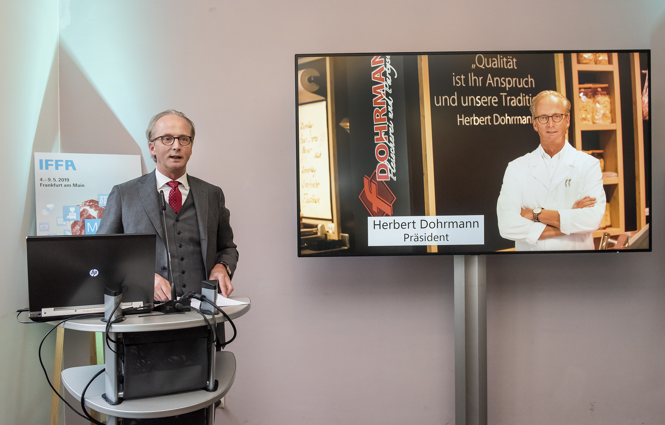 Herbert Dohrmann, DFV‐Präsident