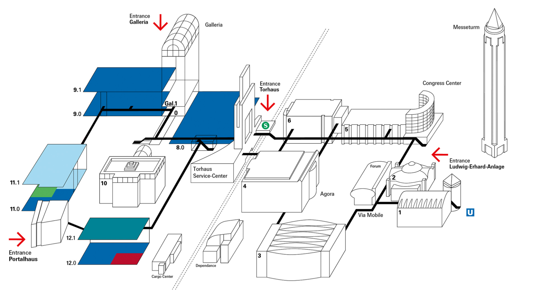 IFFA 2025 hall plan