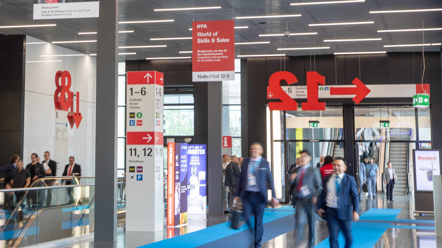 Fair visitors of IFFA
