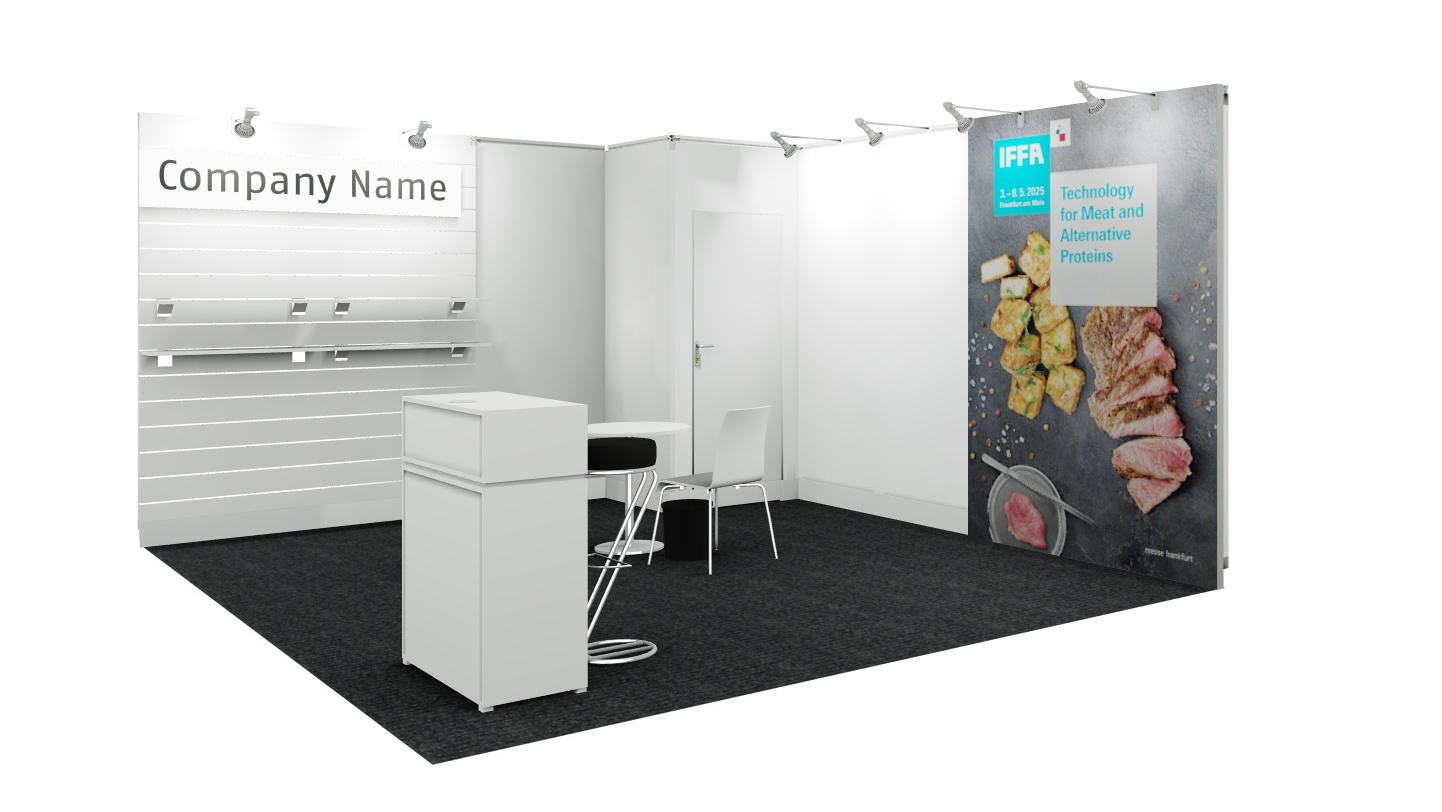 Complete stand 20 m²