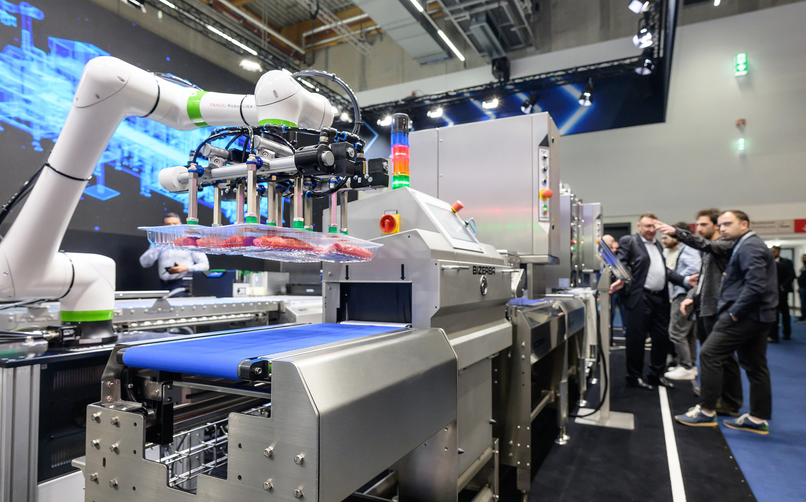 Die IFFA zeigt: Automatisierung und Robotik revolutionieren die Proteinverarbeitung und -verpackung.